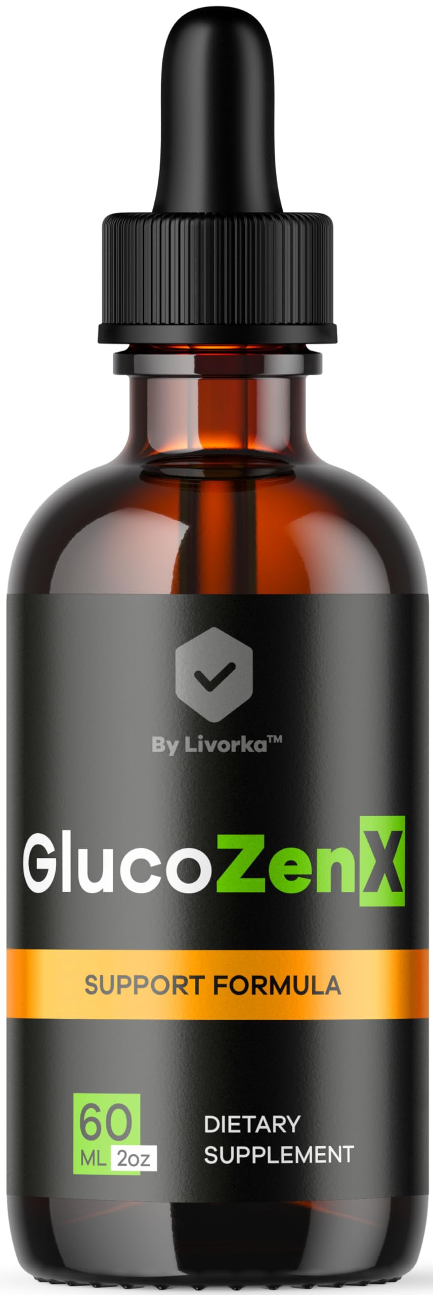 GlucoZenX Drops – Official GlucoZen X Liquid Drops | Premium All-Natural Daily Wellness (1 Month Supply)