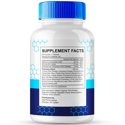 Gluctose Advanced Blood Formula Capsules - Official Gluctose Supplement Pills (2 Pack) for Healthy Balance & Well-Being