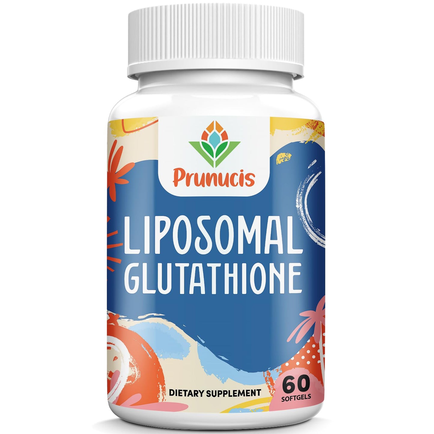 2400mg Liposomal Glutathione with Vitamin C, Milk Thistle & Alpha-Lipoic Acid | 60 Softgels