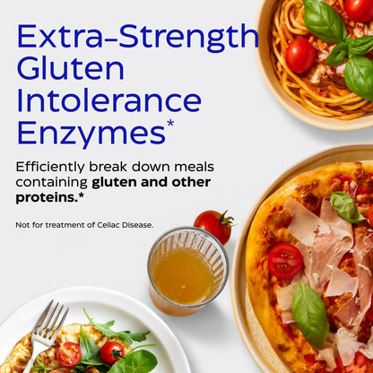 Enzymedica GlutenEase Extra Strength – Gluten & Casein Digestive Enzymes (30 Capsules)