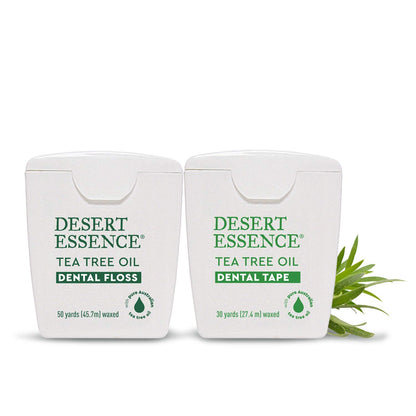 Desert Essence Tea Tree Oil Dental Tape – 6-Pack, 30 Yards