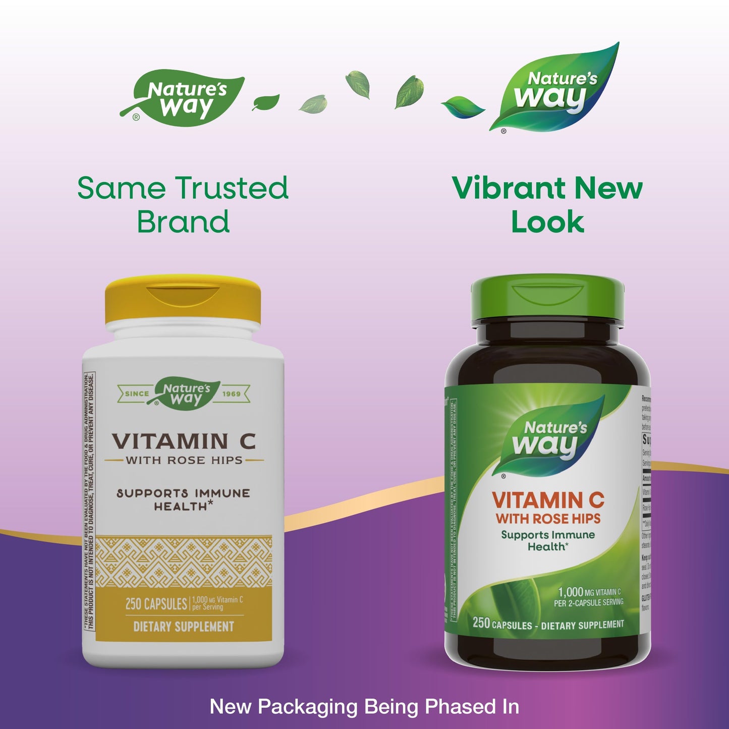 Nature's Way Vitamin C with Rose Hips | Immune Support | Gluten Free