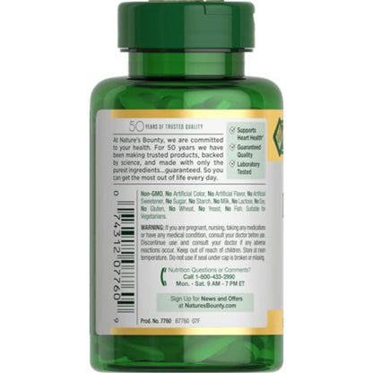 Nature's Bounty L-Arginine 1000mg – Supports Blood Flow & Vascular Function