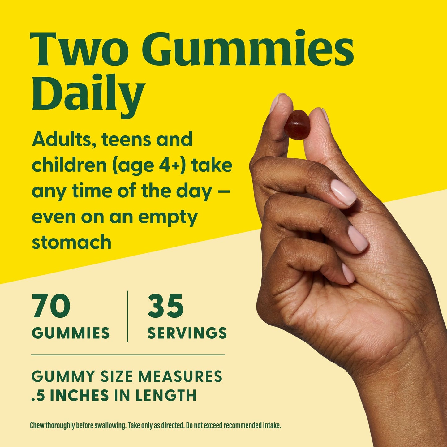 MegaFood Vitamin D3 Gummies 2000 IU (50 mcg) – Mixed Fruit, Vegetarian, Gluten-Free, USDA Organic | 70 Gummies