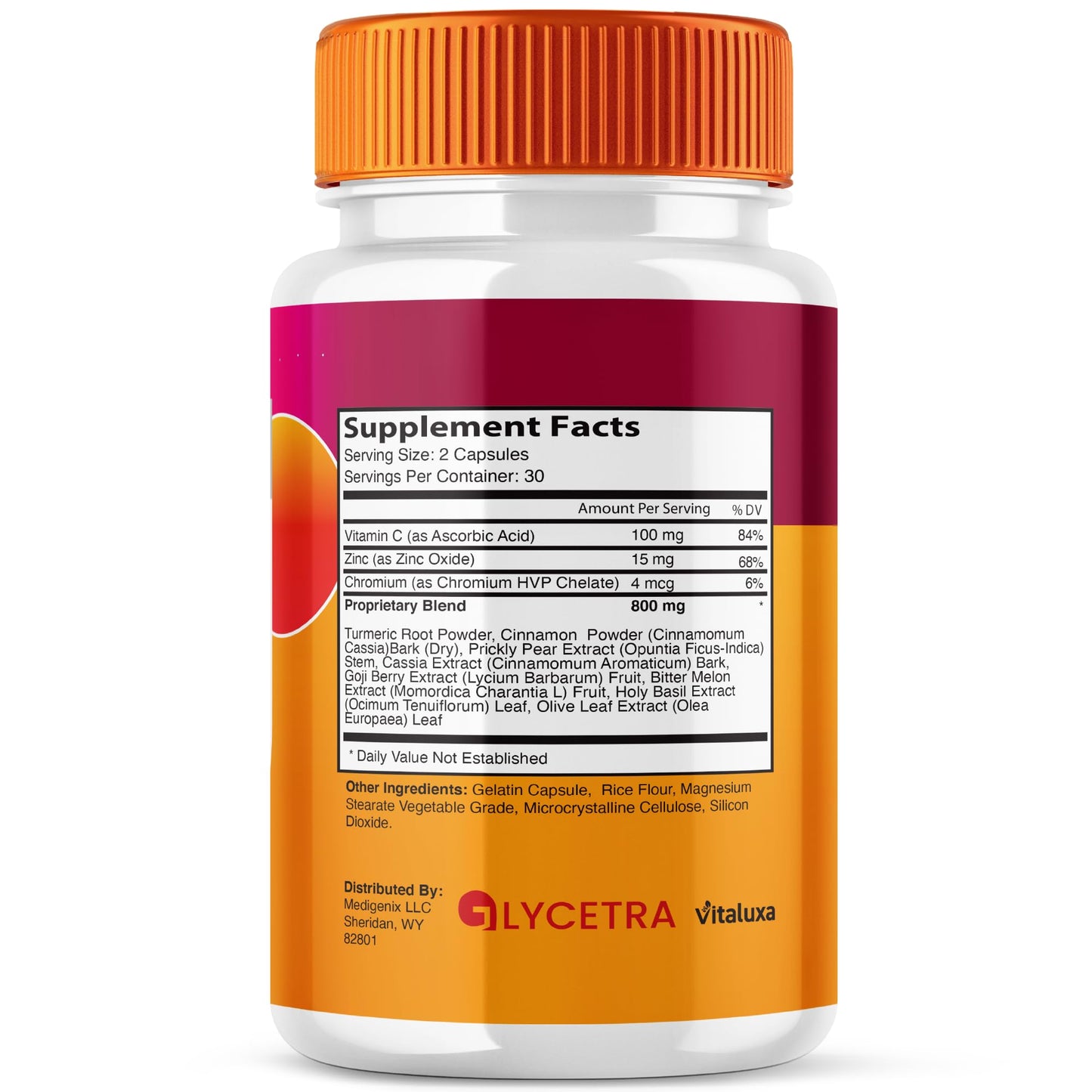 (3 Pack) Glycetra Capsules - Glycetra Blood Support | Advanced Formula, All Natural, 180 Ct