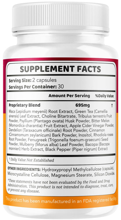 Glycetra Capsules - Official Glycetra Advanced Glycogen Support Formula | Maximum Strength Vitamin Supplement