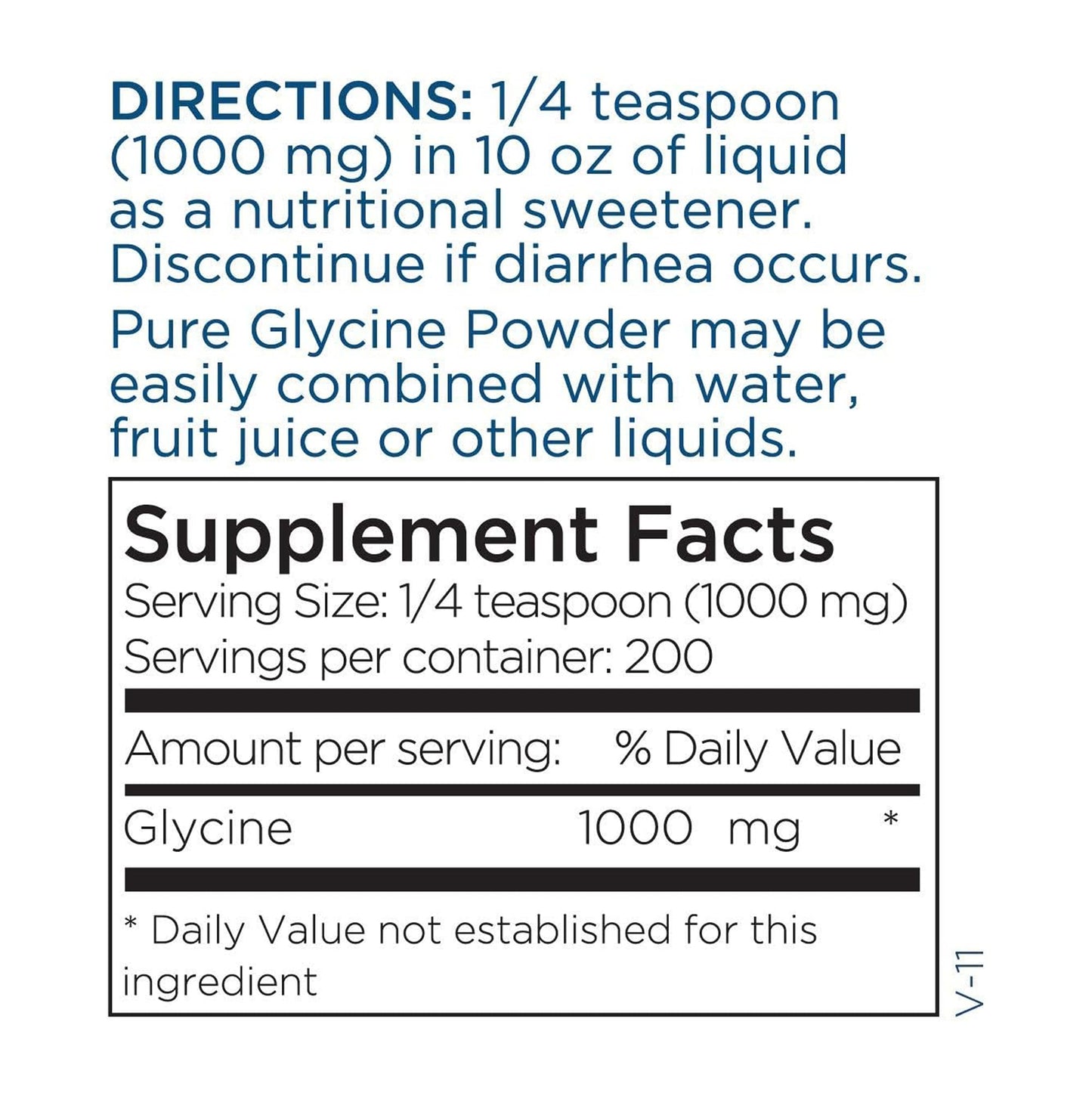 Metabolic Maintenance Glycine Powder 200g | Calm, Liver Detox & Joint Health