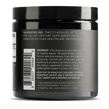 Toniiq Glycine 1300mg Supplement - 240 Capsules | 120 Servings | 98.5%+ Purity
