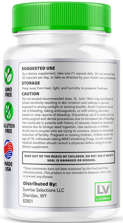 (2 Pack) Glycogen Plus – 600mg Capsules, All-Natural Glycogen Support