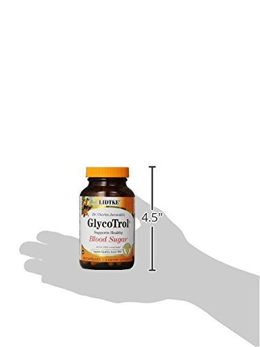 Lidtke Glycotrol Capsules, 90 Count – Supports Healthy Blood Sugar