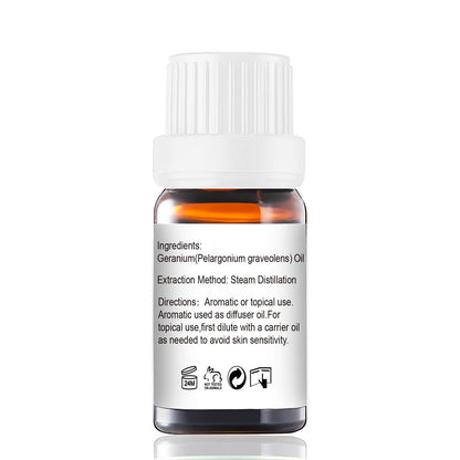 GM Gumili Geranium Essential Oil 10ml – 100% Pure for Diffuser, Skin, Hair
