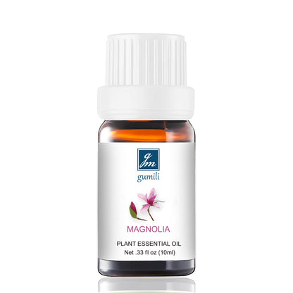 GM Gumili Magnolia Essential Oil - Pure Magnolia Fragrance Oil for Aromatherapy & DIY (10mL Undiluted)