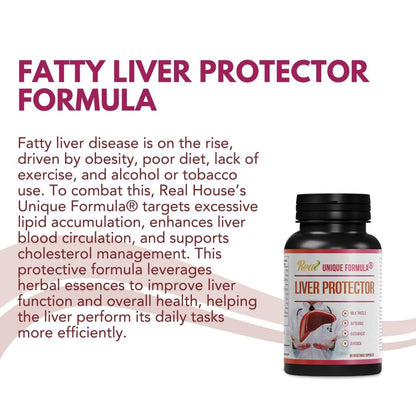 Unique Formula Liver Support – Herbal Detox with Milk Thistle (90 Capsules)