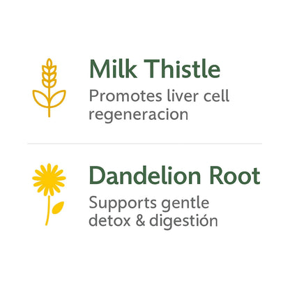 Milk Thistle + Dandelion Root — 90 Veggie Capsules | 1500 mg per Serving | Liver Health & Detox | 100% Natural | Made in USA | BexpertsUSA