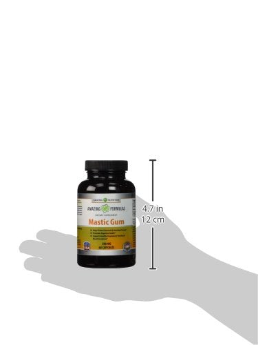 Amazing Formulas Mastic Gum 1000 mg – 60 Count Capsules – Non-GMO, Gluten Free, Made in USA
