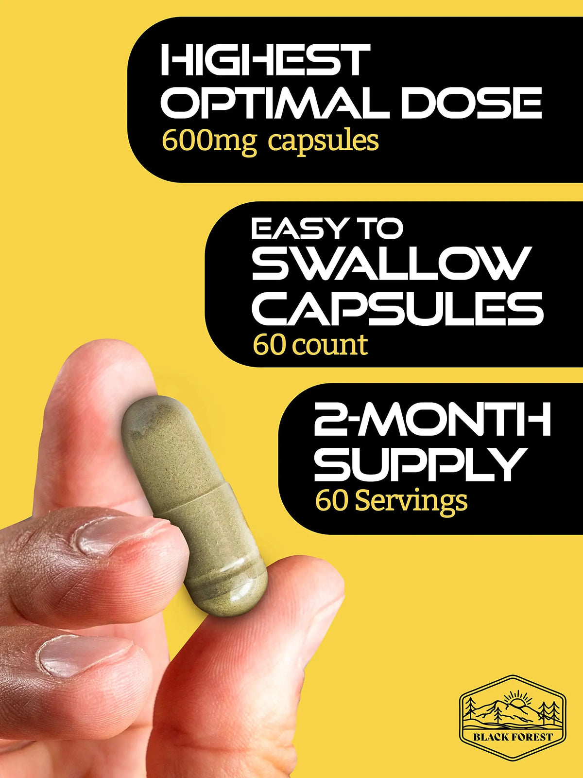 Black Forest Cistanche Tubulosa 200mg & Tongkat Ali 400mg (2-Month Supply) – Ultra-Pure with 50% Echinacoside + 10% Acetoside BritishVita | Premium UK Vitamins & Wellness Supplements
