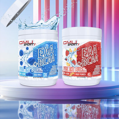GMU SPORT EAA + BCAA Powder – Hydration & Recovery Drink (Sugar-Free) – Watermelon