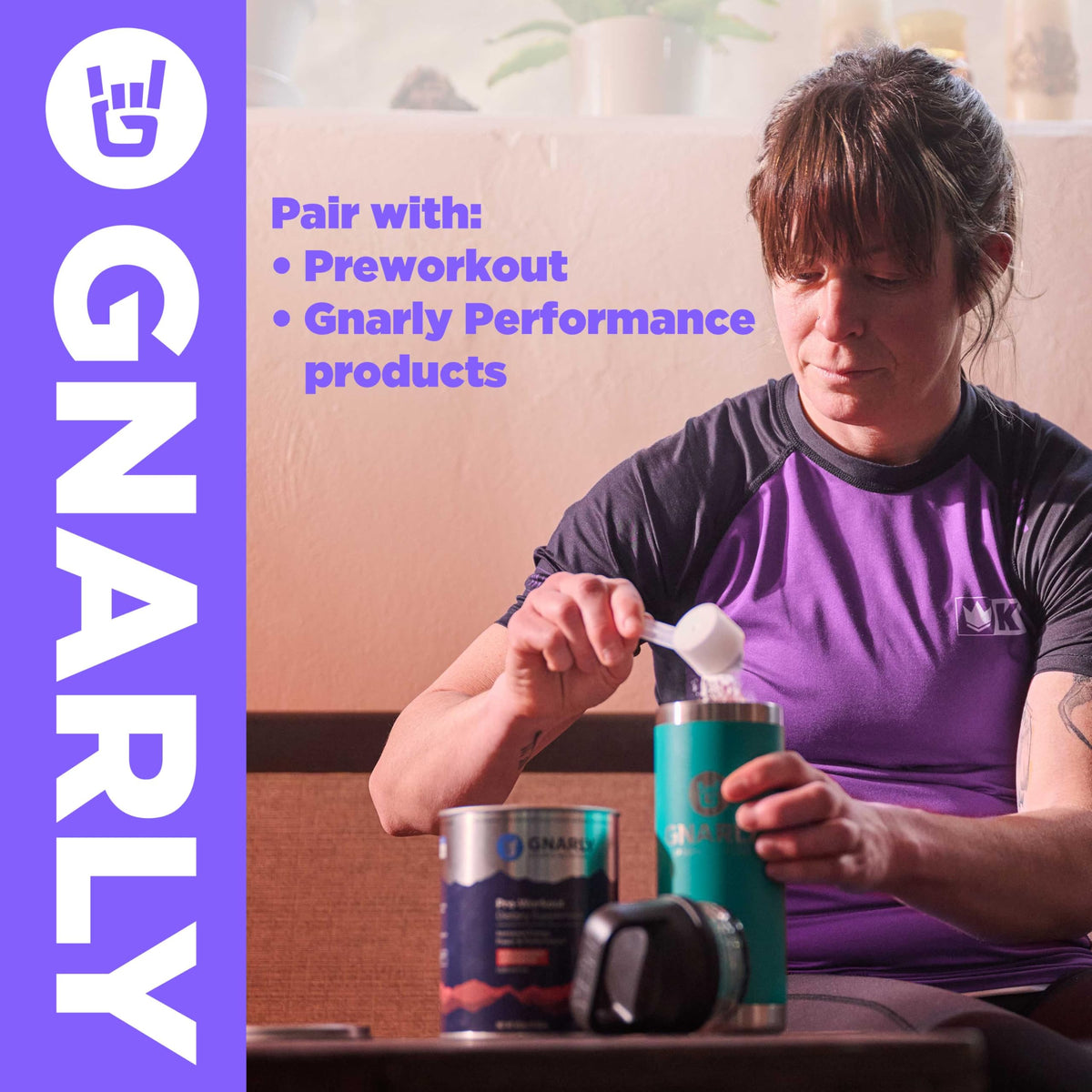 Gnarly Creatine Powder – Creapure, Vegan Creatine, NSF Sport Certified | 5g Monohydrate, Unflavored, 15.87 oz BritishVita | Premium UK Vitamins & Wellness Supplements