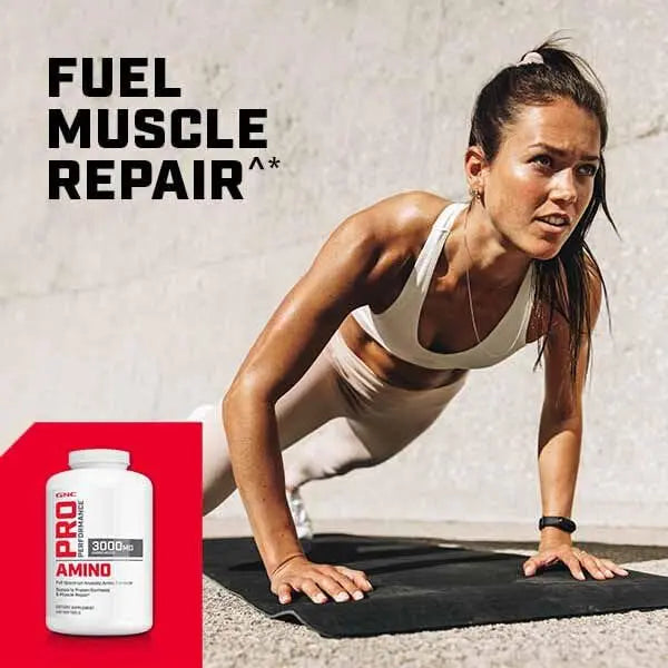 GNC Pro Performance Amino 3000mg Softgels — 240 Count for Protein Synthesis & Muscle Repair BritishVita | Premium UK Vitamins & Wellness Supplements