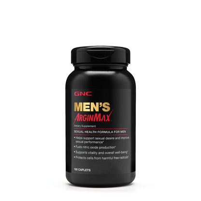 GNC Mens ArginMax – Timed-Release Sexual Health Supplement for Men | 180 Count