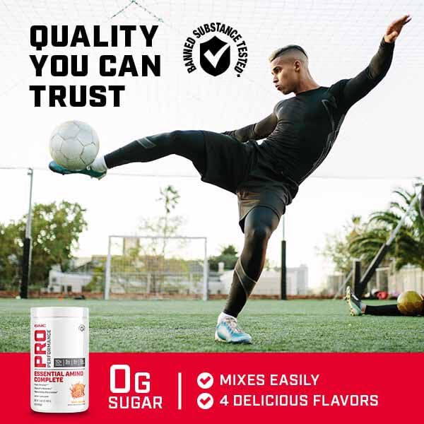 GNC Pro Performance Essential Amino Complete – Strawberry Kiwi (15.87 oz) | Muscle Recovery