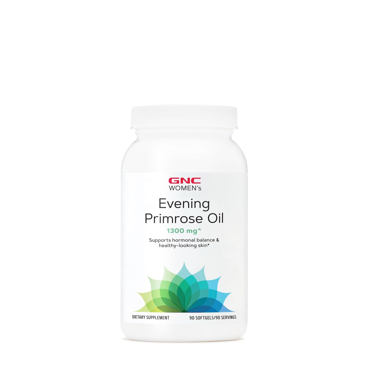 GNC Evening Primrose Oil 1300mg | Hormonal Balance, Immunity & Skin Health | 90 Softgels