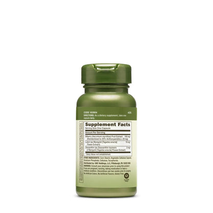 GNC Herbal Plus Bilberry Extract & Lutein Supplement — Vegetarian Eye Health Support, 60 Servings BritishVita | Premium UK Vitamins & Wellness Supplements