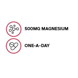 GNC Magnesium 500mg – 120 Capsules (Pack of 2) Supports Calcium Absorption & Strong Teeth