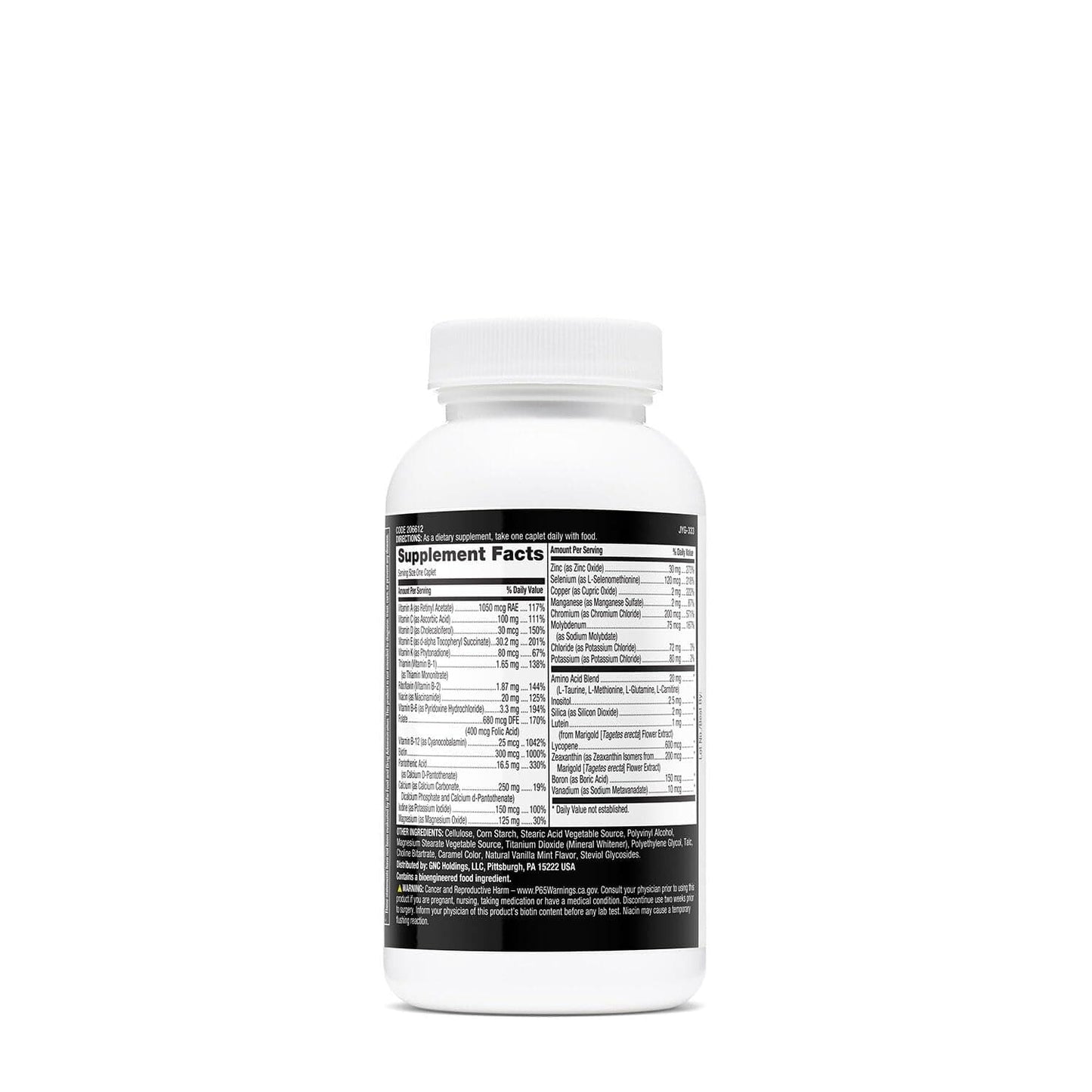 GNC Mega Men Essentials One Daily Multivitamin | Supports Health & Muscle Performance | 60 Count