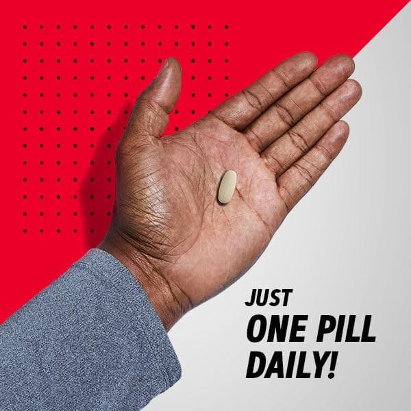 GNC Mega Men Essentials One Daily Multivitamin | Supports Health & Muscle Performance | 60 Count