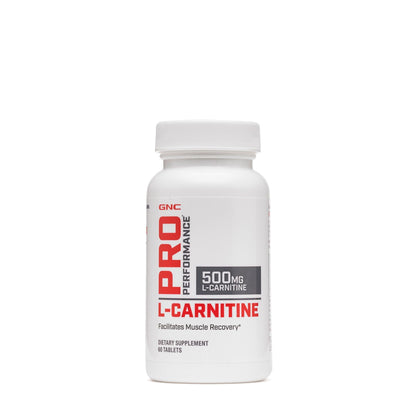 GNC Pro Performance L-Carnitine 60 Tablets - Supports Muscle Recovery