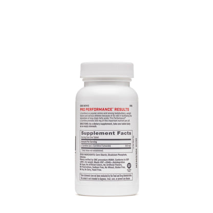GNC Pro Performance L-Carnitine 60 Tablets - Supports Muscle Recovery
