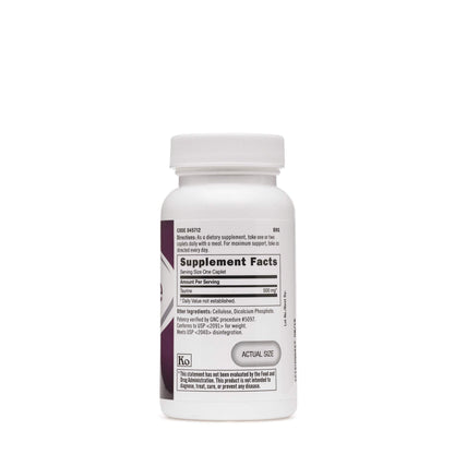 GNC Taurine 500mg Supplement – Supports Muscle Function, 50 Servings