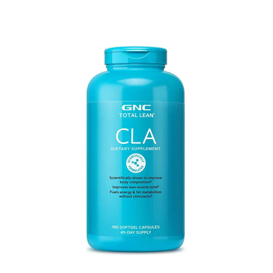 GNC Total Lean Premium CLA 3-6-9 | Stimulant-Free Energy, Lean Muscle Support, Cardiovascular & Joint Health | 120 Softgel Capsules BritishVita | Premium UK Vitamins & Wellness Supplements