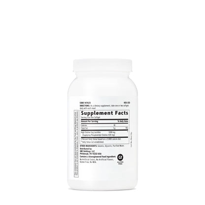 GNC Triple Lecithin 1200mg – Heart, Liver & Nervous System Support (Pack of 2, 90 Servings)