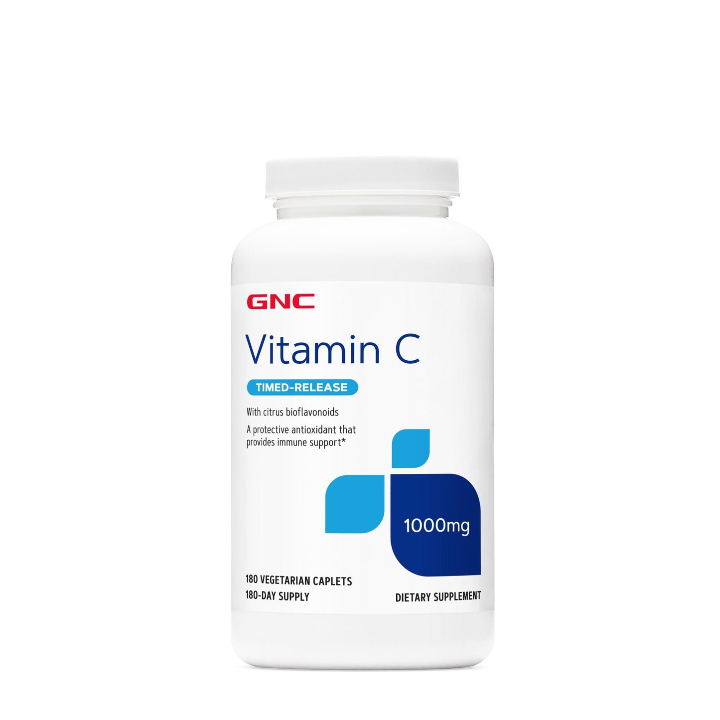 GNC Vitamin C 1000 mg with Bioflavonoids and Rose Hips – Timed Release (180 Tablets)