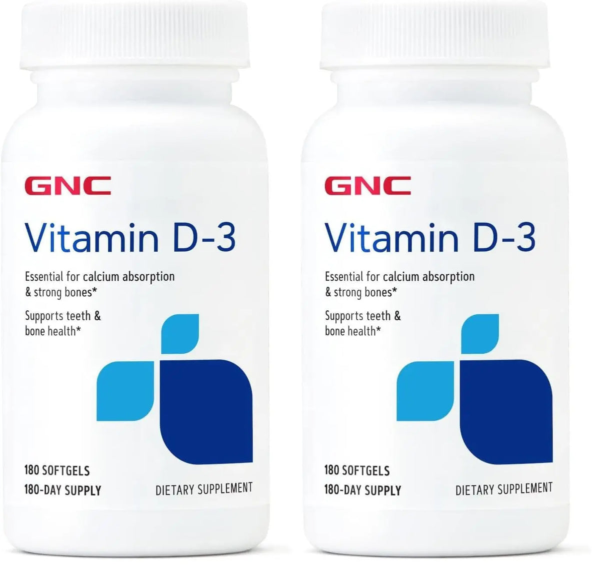 GNC Vitamin D3 50 mcg Supplement – Supports Teeth & Bone Health | 180 Servings (Pack of 2) BritishVita | Premium UK Vitamins & Wellness Supplements