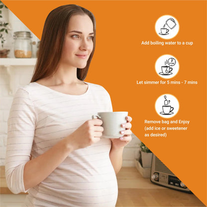 Go-Lacta Organic Moringa Tea – Lactation Support (Caffeine-Free)
