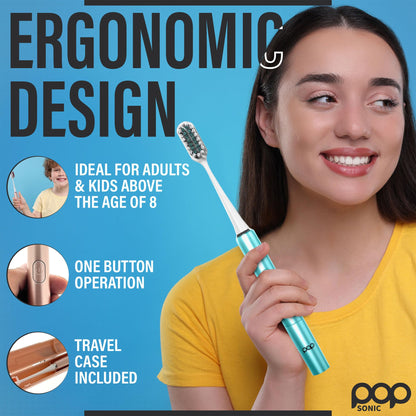 Go Plus Sonic Travel Electric Toothbrush - Portable Travel Kit