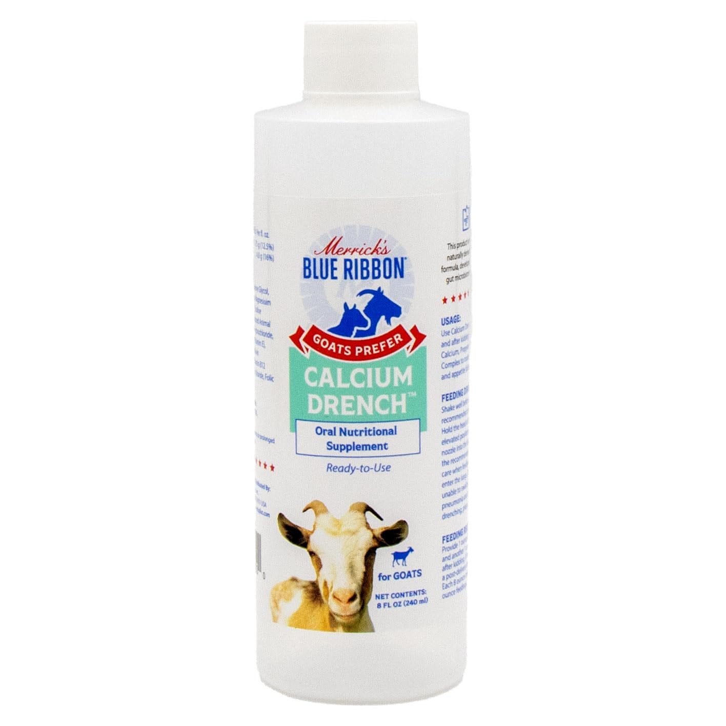 Goats Prefer Calcium Drench - Calcium Supplement for Goats