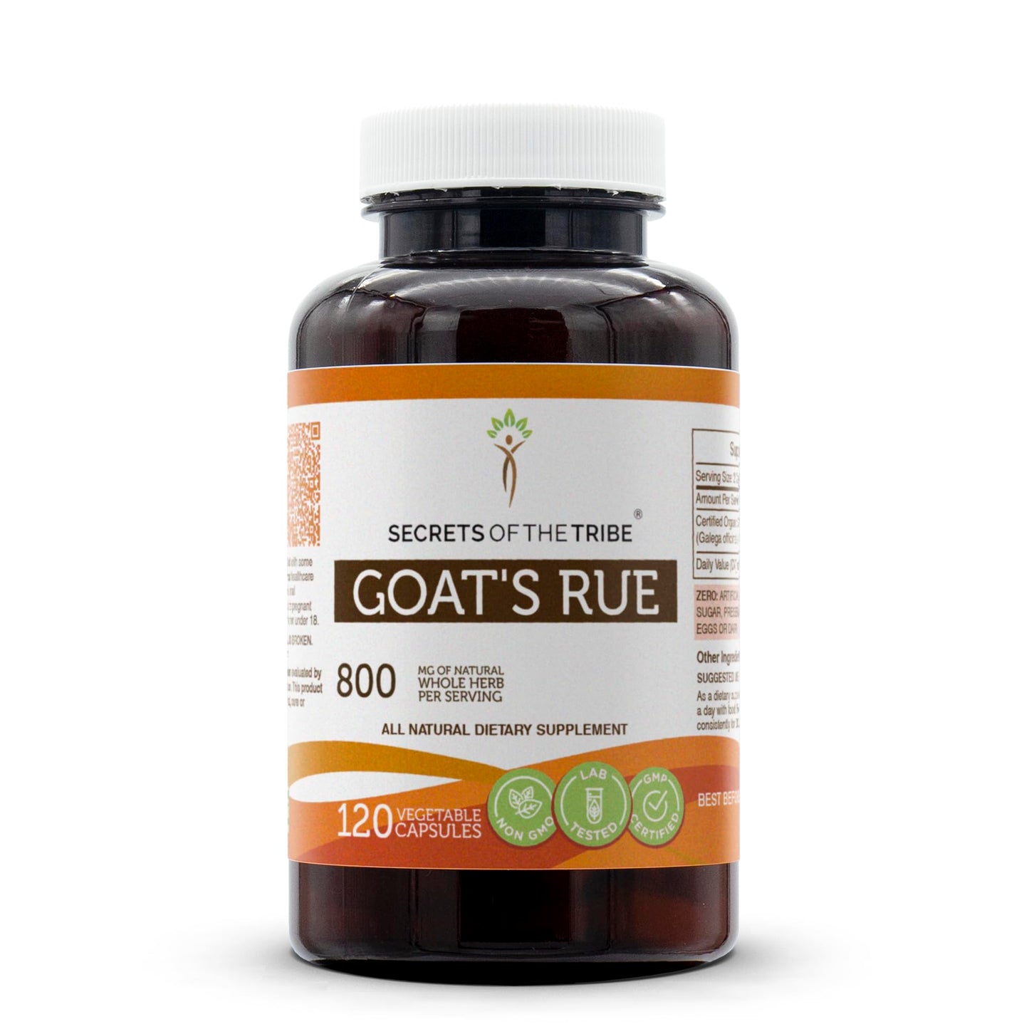 Secrets of the Tribe Goat's Rue 800 mg - 120 Capsules