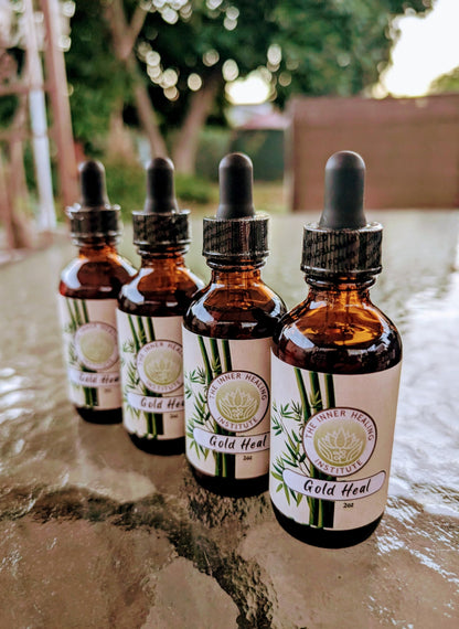 Gold Heal 2oz Tincture - Natural Oral Drops with Vitamin B12 | Immune Support