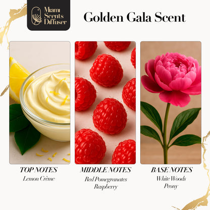 Golden Gala Scent Inspired by Aria Hotel - 4 fl oz Essential Oils for Diffuser