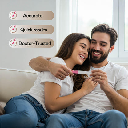 GoldN™ Early Detection Pregnancy Test – HCG Midstream Kit, 99% Accurate