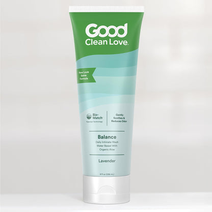 Good Clean Love Balance Feminine Wash – pH-Balanced Daily Cleanser for Women | 8 oz (2-pack)
