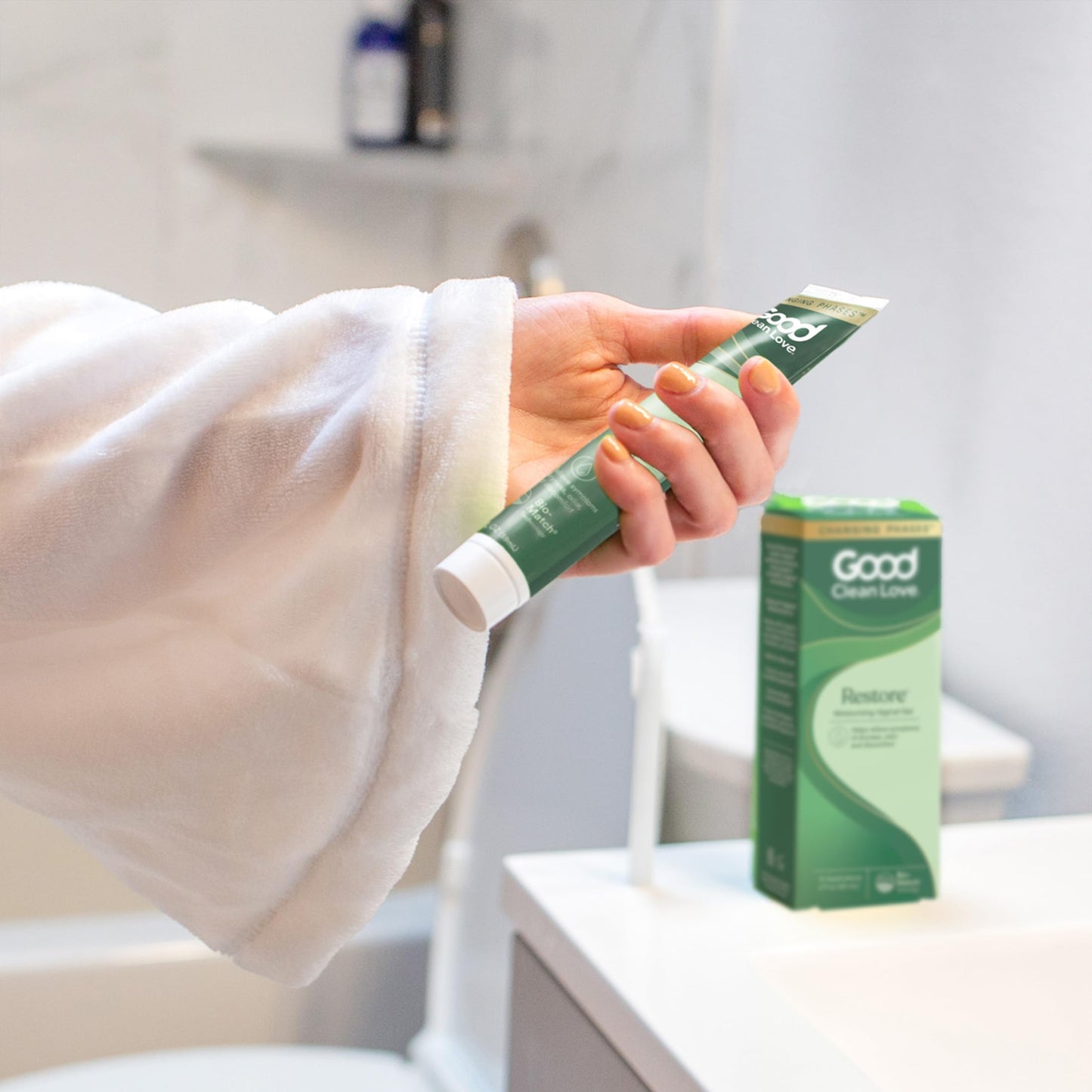 Good Clean Love Restore Moisturizing Vaginal Gel – pH-Balanced, Water-Based Lubricant (2 oz)