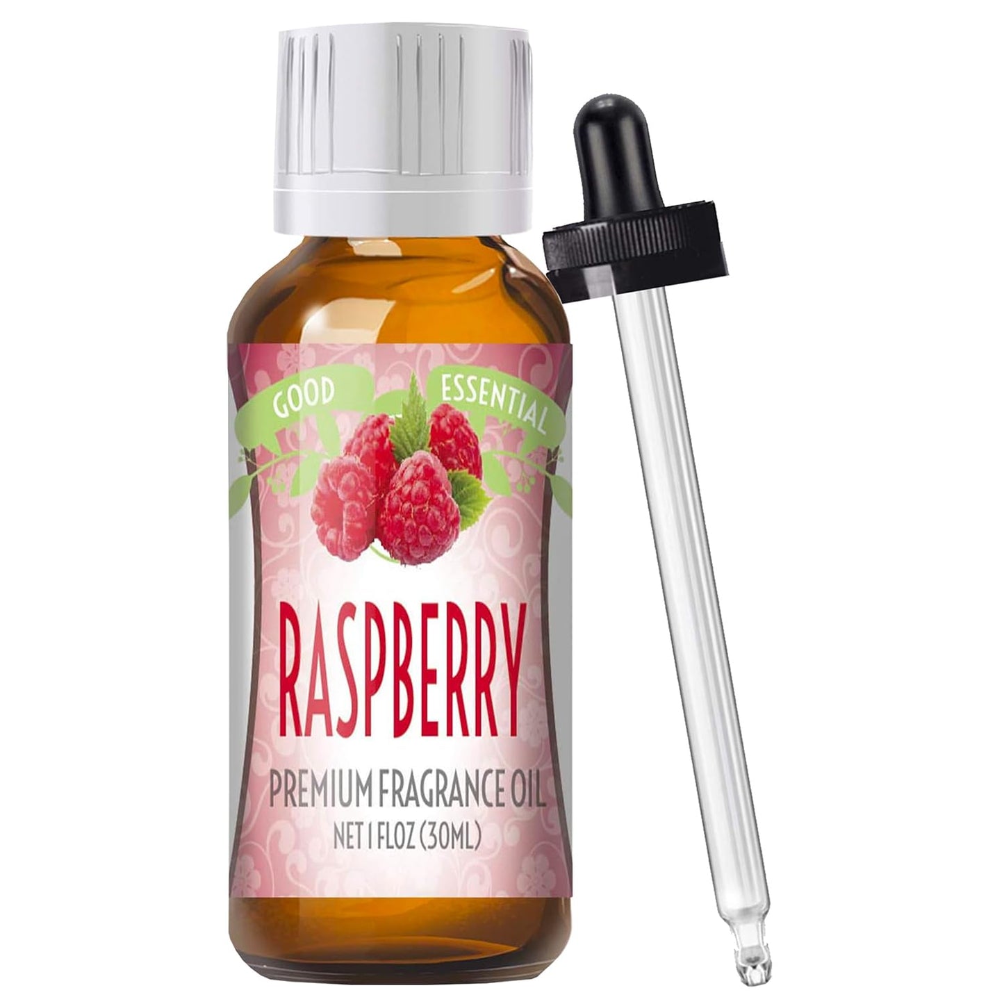 Good Essential Raspberry Fragrance Oil – 30ml (1 fl oz) for Diffusers, Candles, Soaps