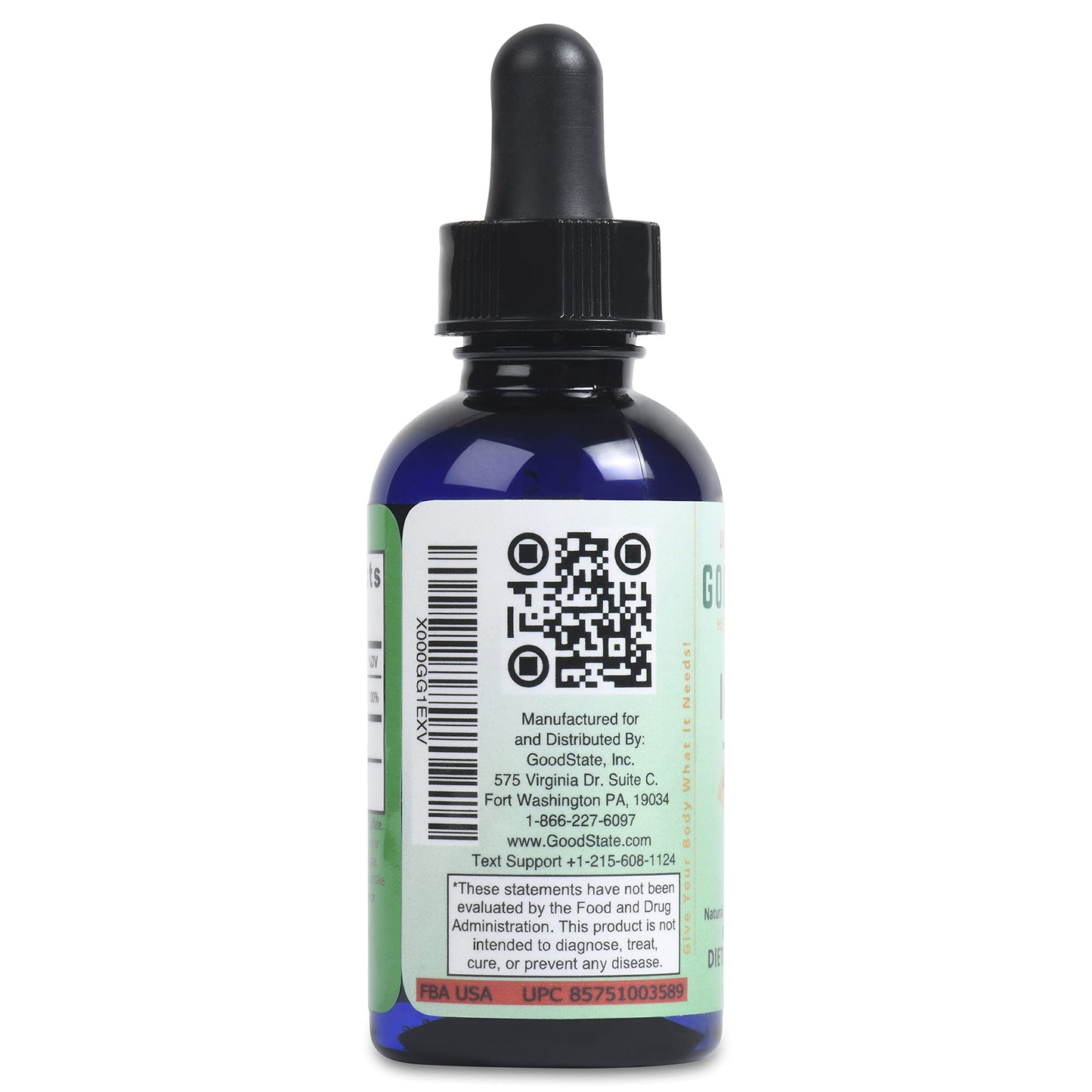 Good State Ionic Liquid Zinc Ultra Concentrate - Liquid Zinc Drops