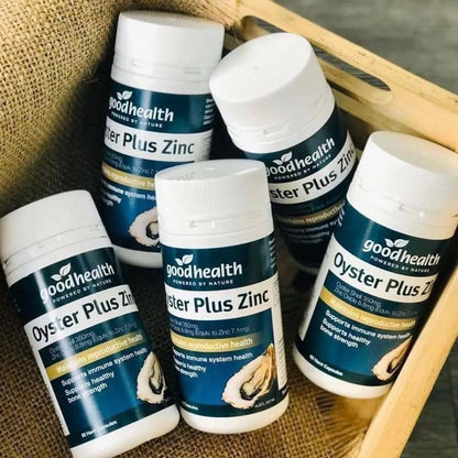 Goodhealth Oyster Plus – 60 Capsules | Marine Nutrients with Zinc & Taurine
