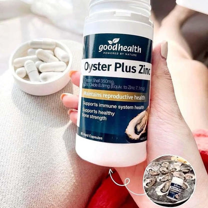 Goodhealth Oyster Plus – 60 Capsules | Marine Nutrients with Zinc & Taurine